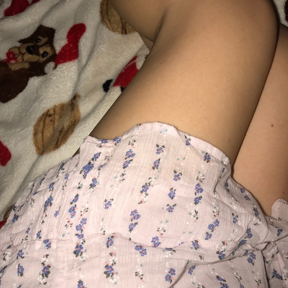 Cute pink and blue Old Navy skirt